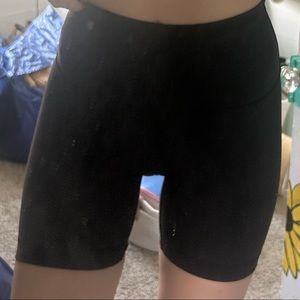 Lululemon Wunder Under Biker Shorts